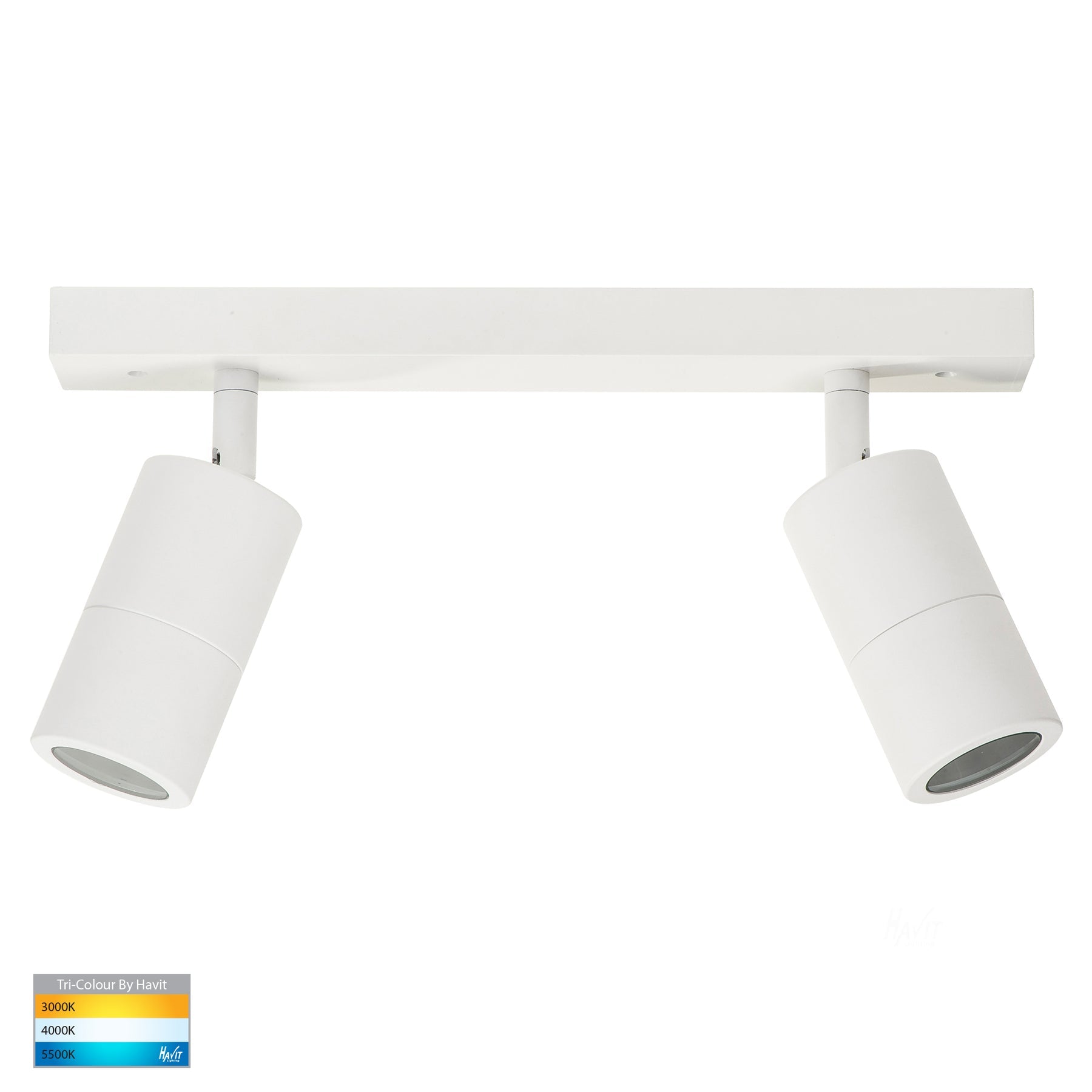 Havit Lighting Tivah White 2 Light TRI Colour LED Bar Lights