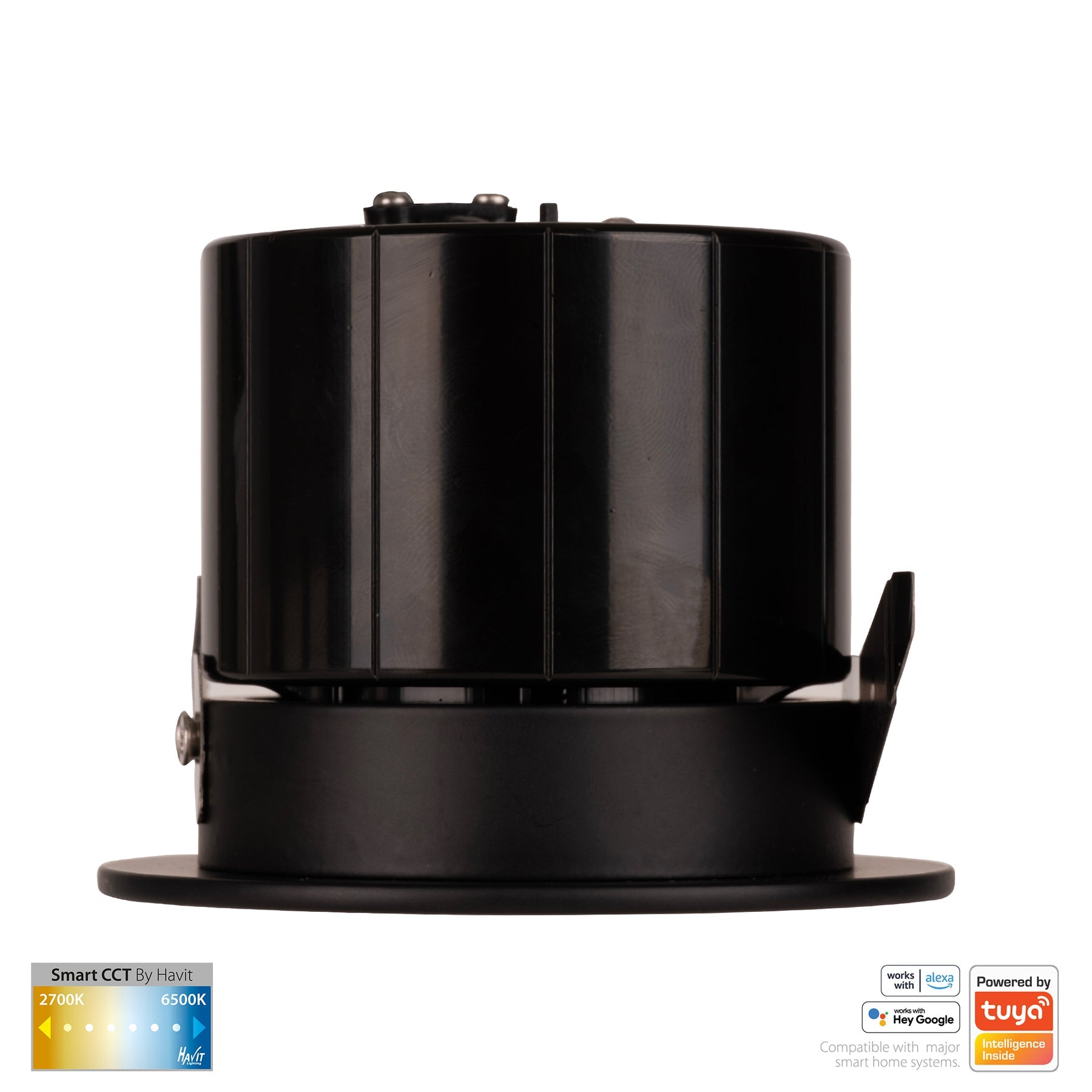 Havit Lighting Prime Black Fixed CCT WIFI LED Downlight