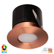 Havit Lighting Prime Copper Coloured Fixed RGBCW WIFI LED Downlight