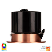 Havit Lighting Prime Copper Coloured Fixed RGBCW WIFI LED Downlight