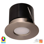 Havit Lighting Prime Nickel Coloured Fixed RGBCW WIFI LED Downlight