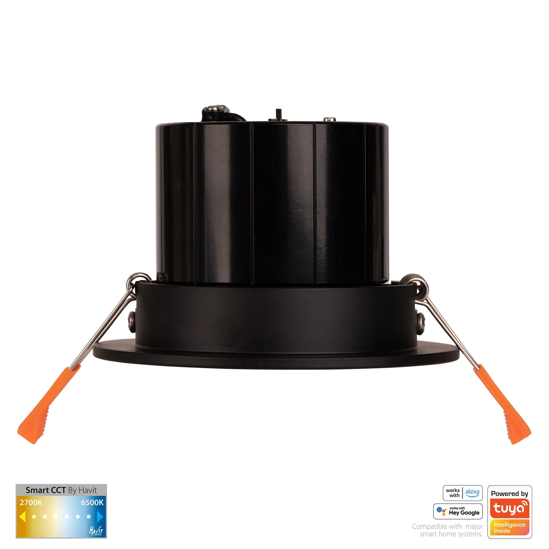 Havit Lighting Prime Black Tilt CCT WIFI LED Downlight