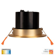 Havit Lighting Prime Brass Coloured Tilt CCT WIFI LED Downlight