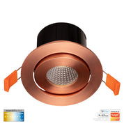 Havit Lighting Prime Copper Coloured Tilt CCT WIFI LED Downlight