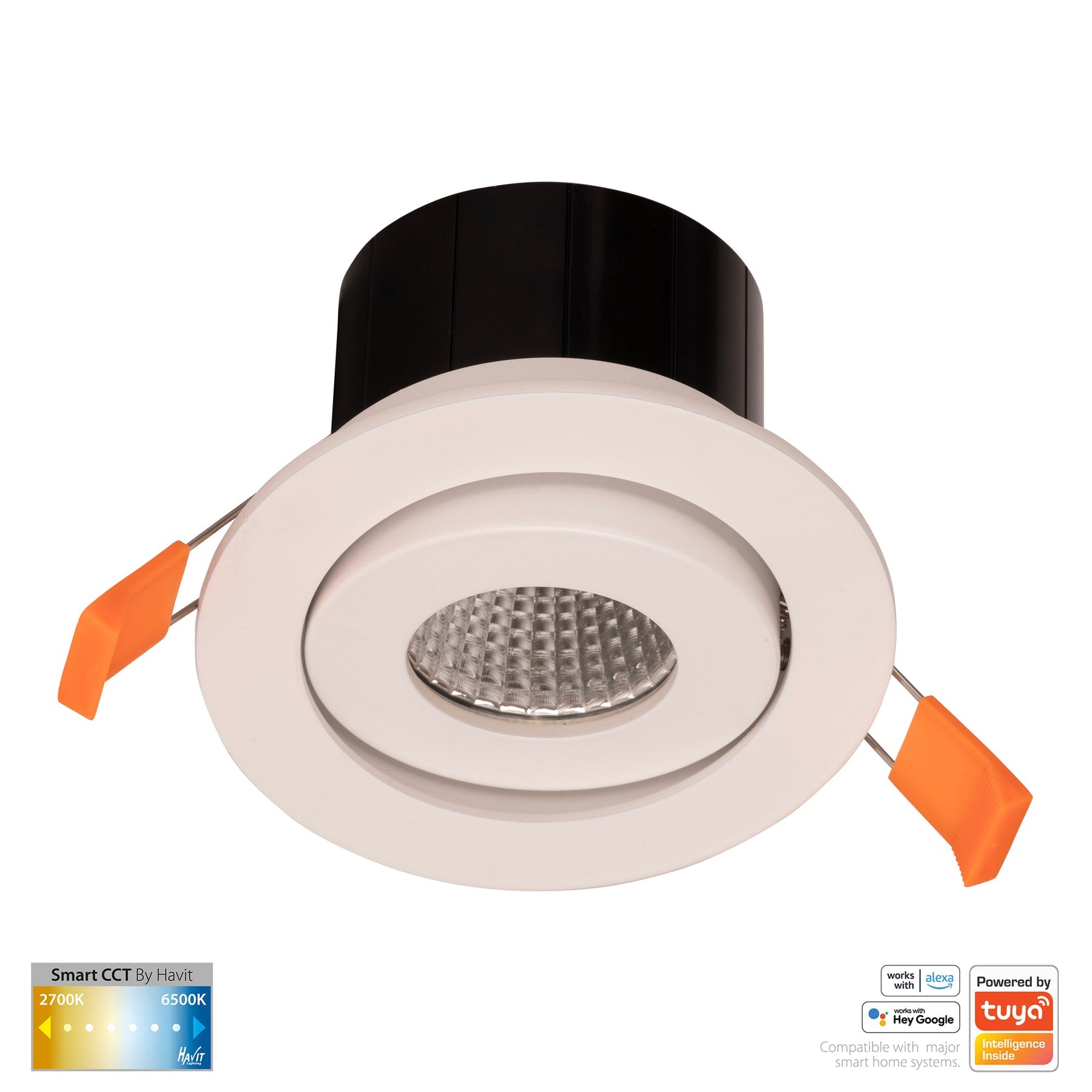 Havit Lighting Prime White Tilt CCT WIFI LED Downlight