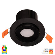 Havit Lighting Prime Black Tilt RGBCW WIFI LED Downlight