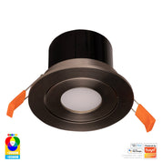 Havit Lighting Prime Nickel Coloured Tilt RGBCW WIFI LED Downlight