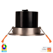 Havit Lighting Prime Nickel Coloured Tilt RGBCW WIFI LED Downlight