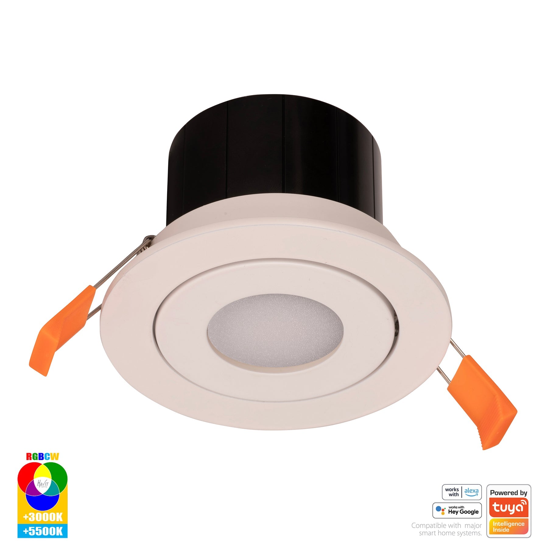 Havit Lighting Prime White Tilt RGBCW WIFI LED Downlight