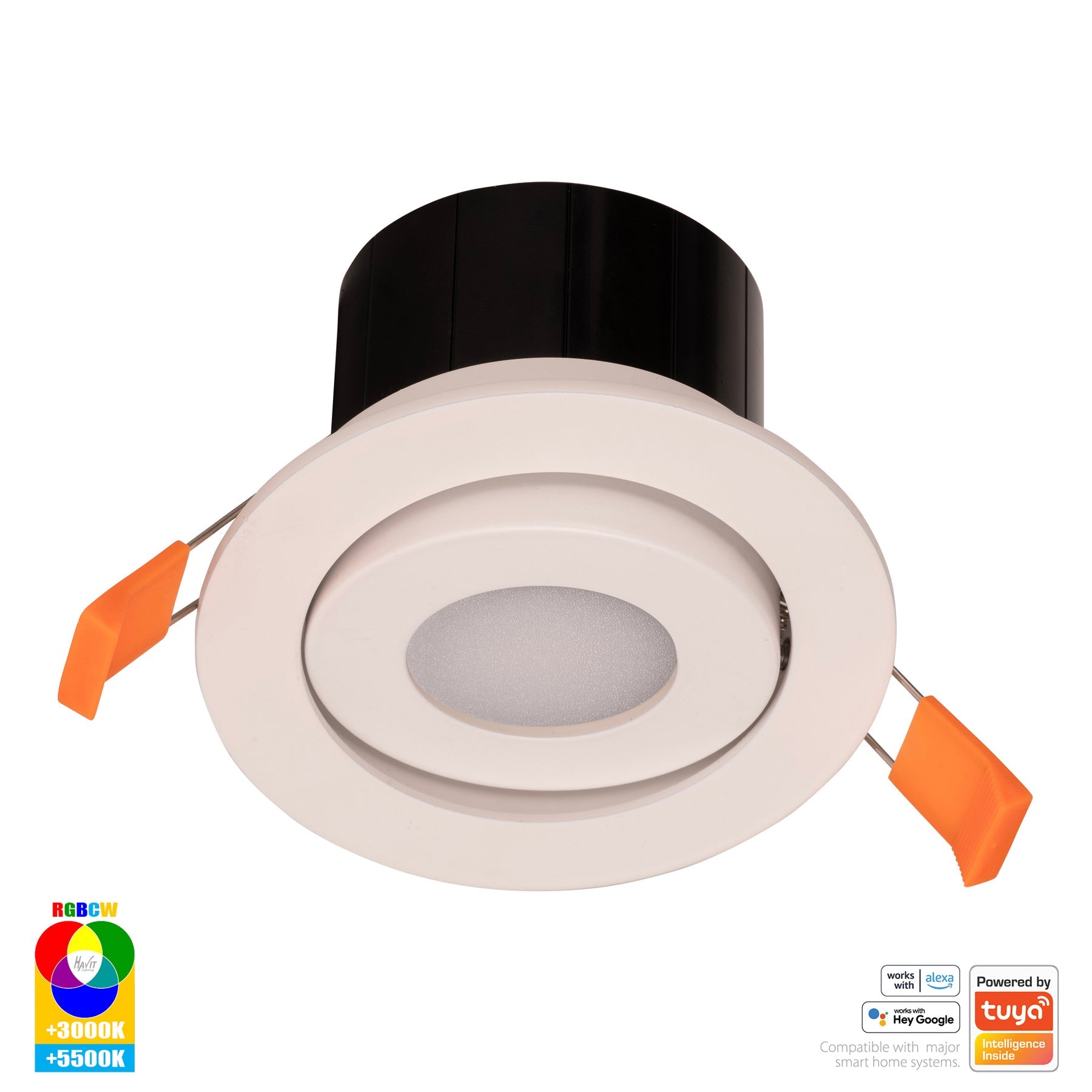 Havit Lighting Prime White Tilt RGBCW WIFI LED Downlight