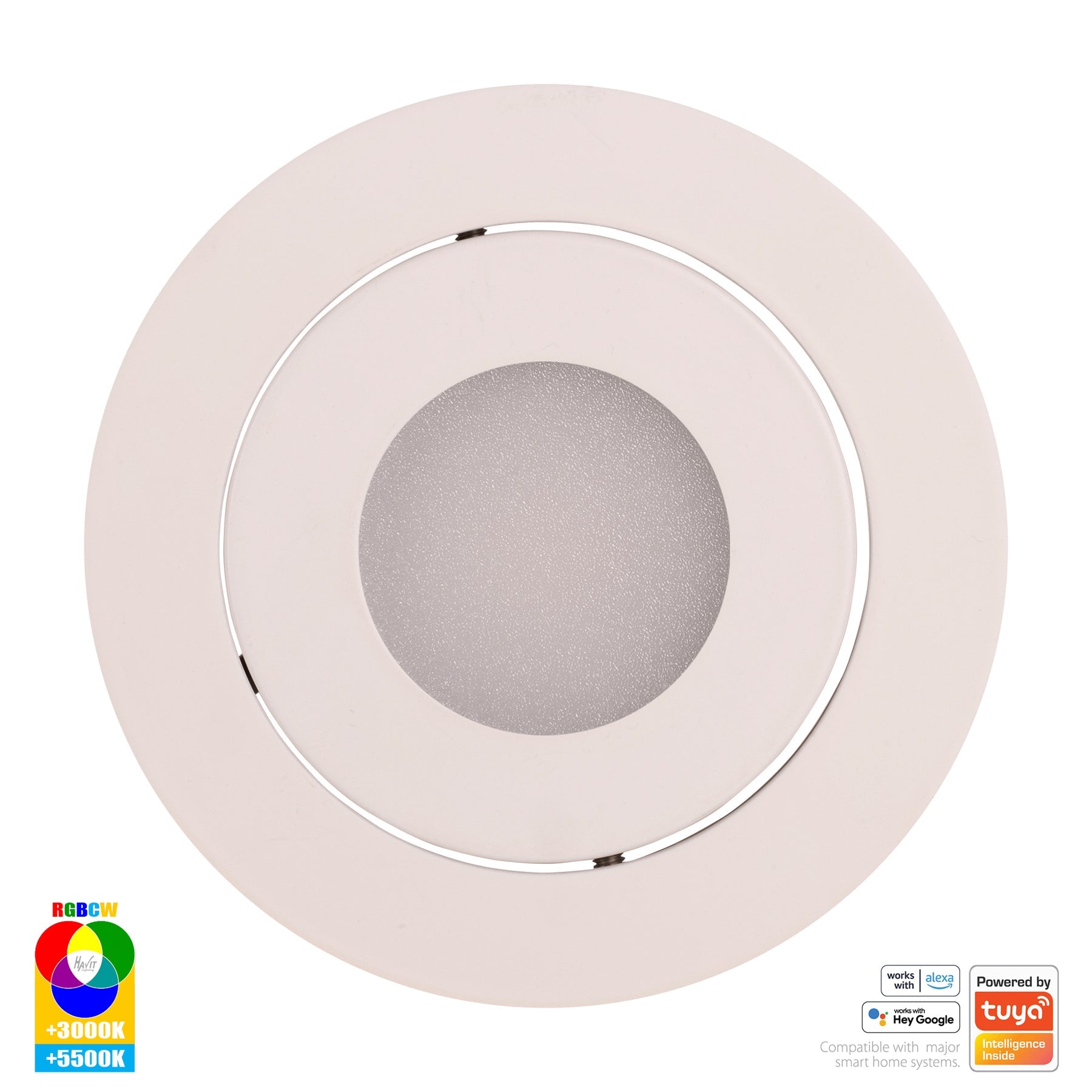 Havit Lighting Prime White Tilt RGBCW WIFI LED Downlight