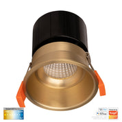 Havit Lighting Prime Brass Coloured Fixed Deep CCT WIFI LED Downlight