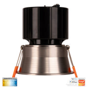 Havit Lighting Prime Nickel Coloured Fixed Deep CCT WIFI LED Downlight