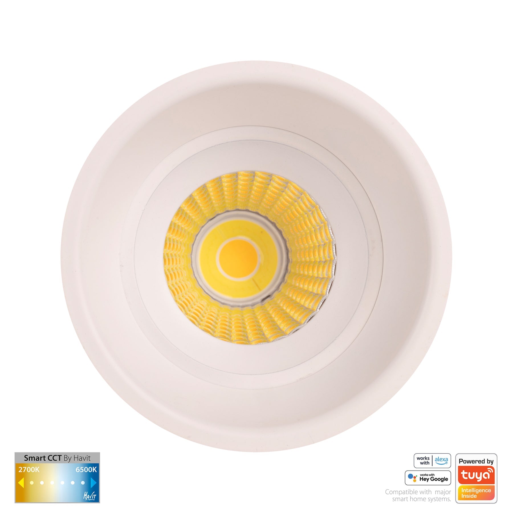 Havit Lighting Prime White Fixed Deep CCT WIFI LED Downlight