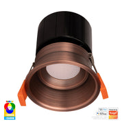 Havit Lighting Prime Antique Brass Fixed Deep RGBCW WIFI LED Downlight