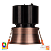 Havit Lighting Prime Antique Brass Fixed Deep RGBCW WIFI LED Downlight