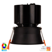 Havit Lighting Prime Black Fixed Deep RGBCW WIFI LED Downlight