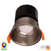 Havit Lighting Prime Nickel Coloured Fixed Deep RGBCW WIFI LED Downlight