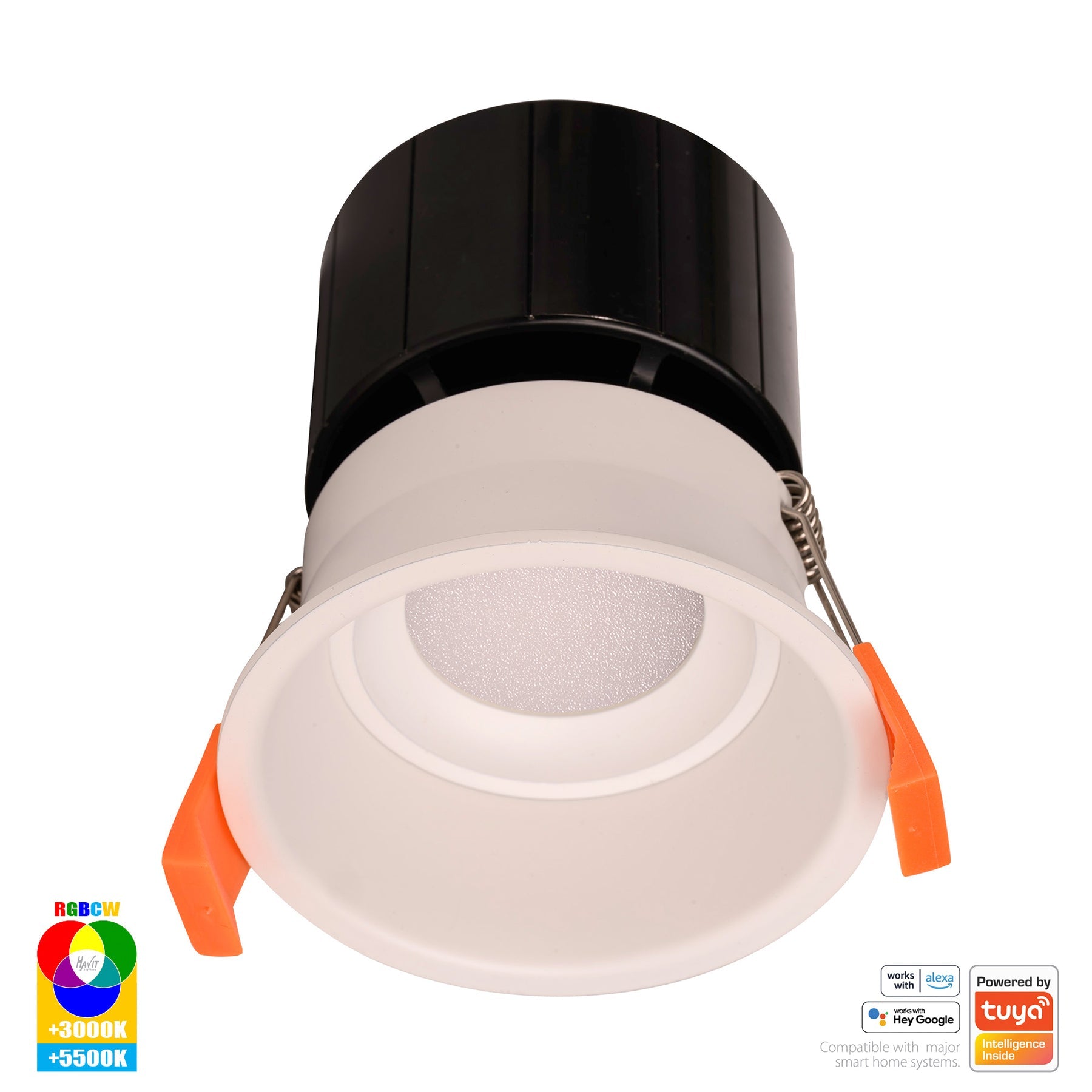 Havit Lighting Prime White Fixed Deep RGBCW WIFI LED Downlight