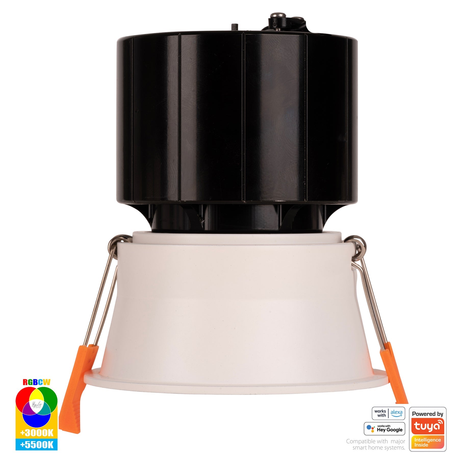 Havit Lighting Prime White Fixed Deep RGBCW WIFI LED Downlight