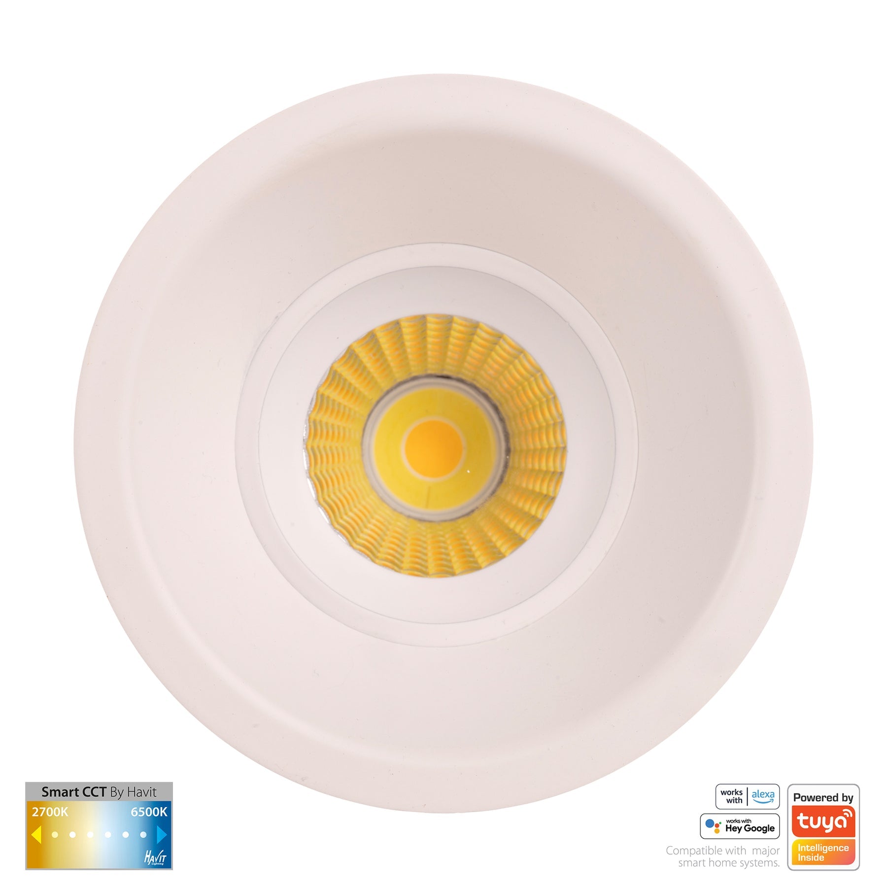 Havit Lighting Prime White Fixed Deep CCT WIFI LED Downlight