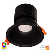 Havit Lighting Prime Black Fixed Deep RGBCW WIFI LED Downlight