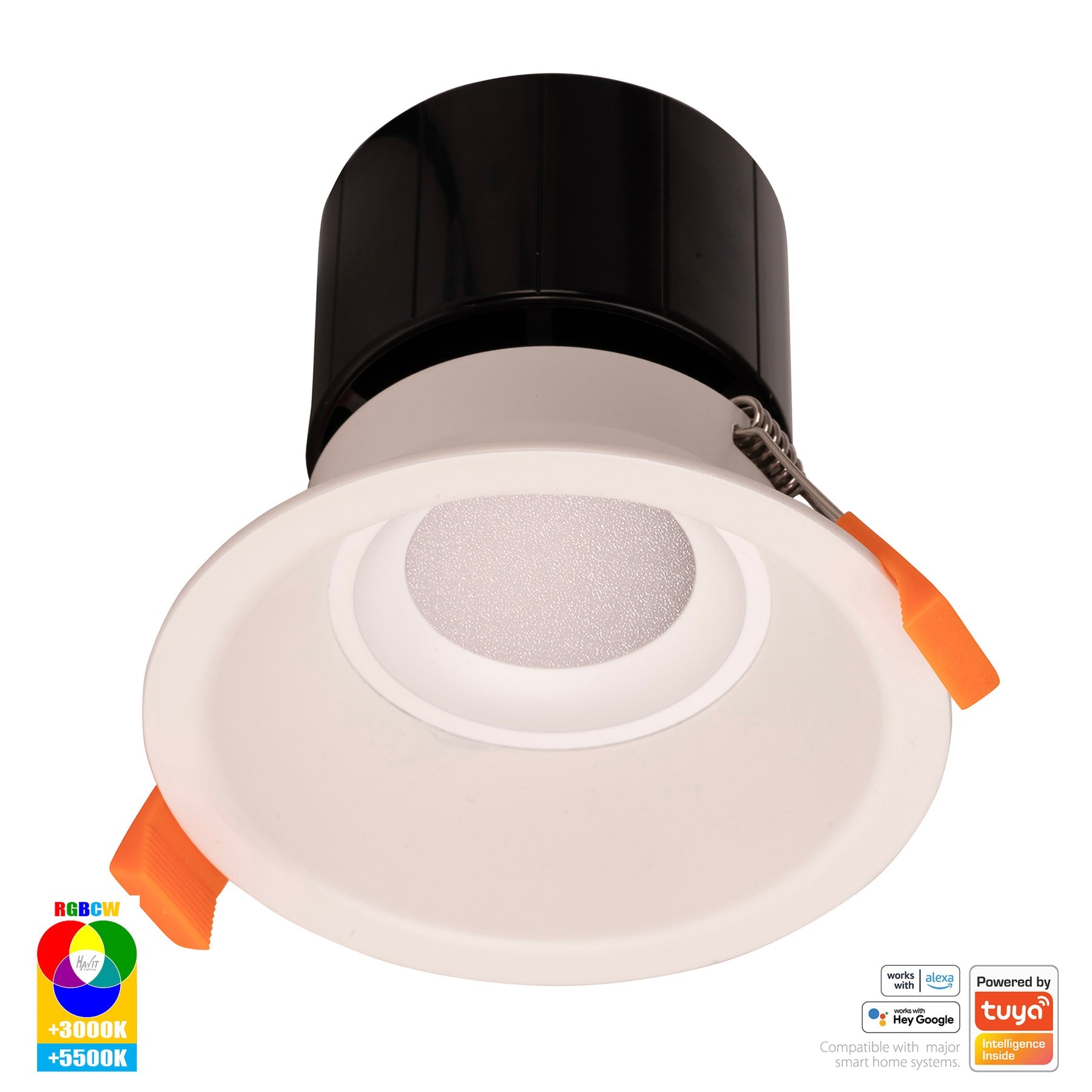 Havit Lighting Prime White Fixed Deep RGBCW WIFI LED Downlight