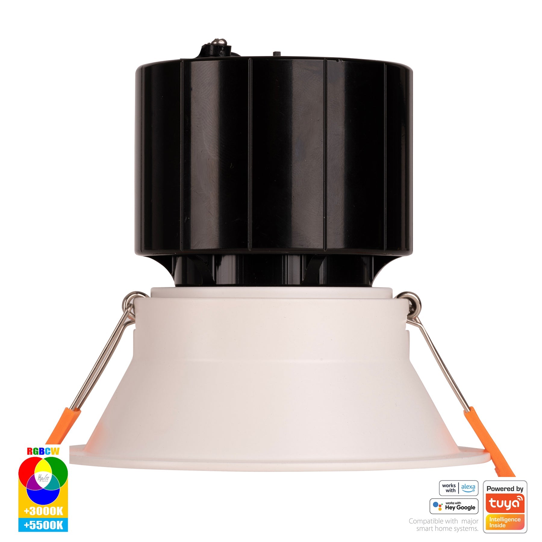 Havit Lighting Prime White Fixed Deep RGBCW WIFI LED Downlight