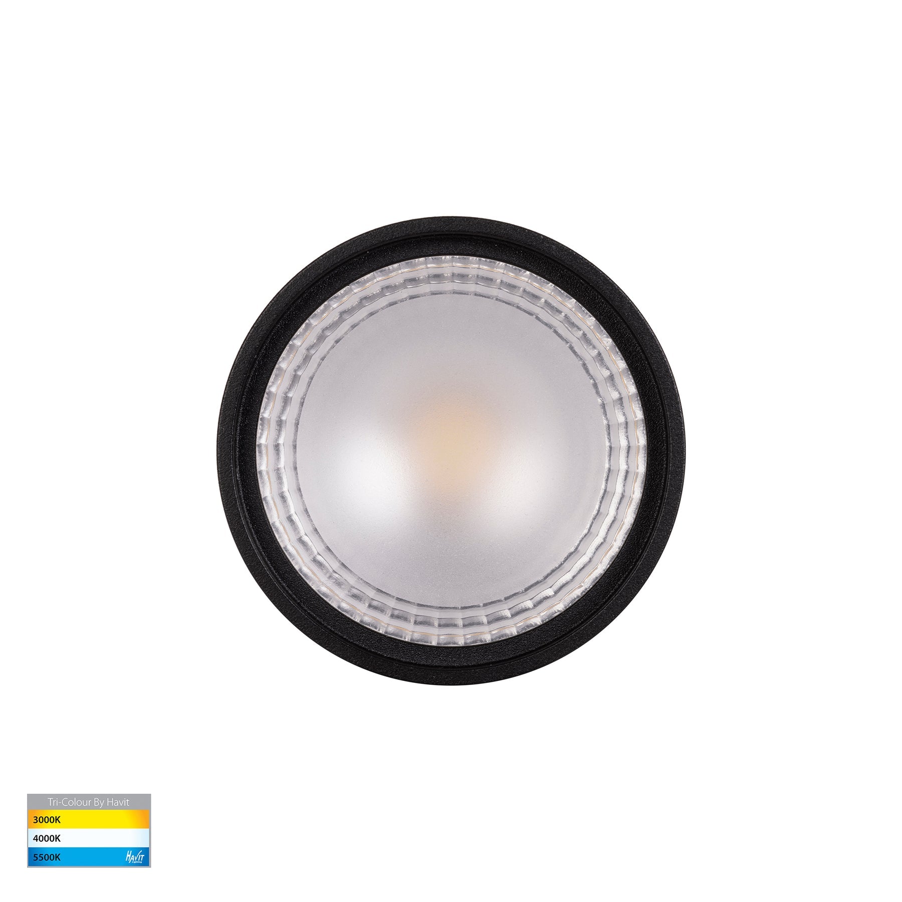 Havit Lighting Nella Black 7w Surface Mounted LED Downlight
