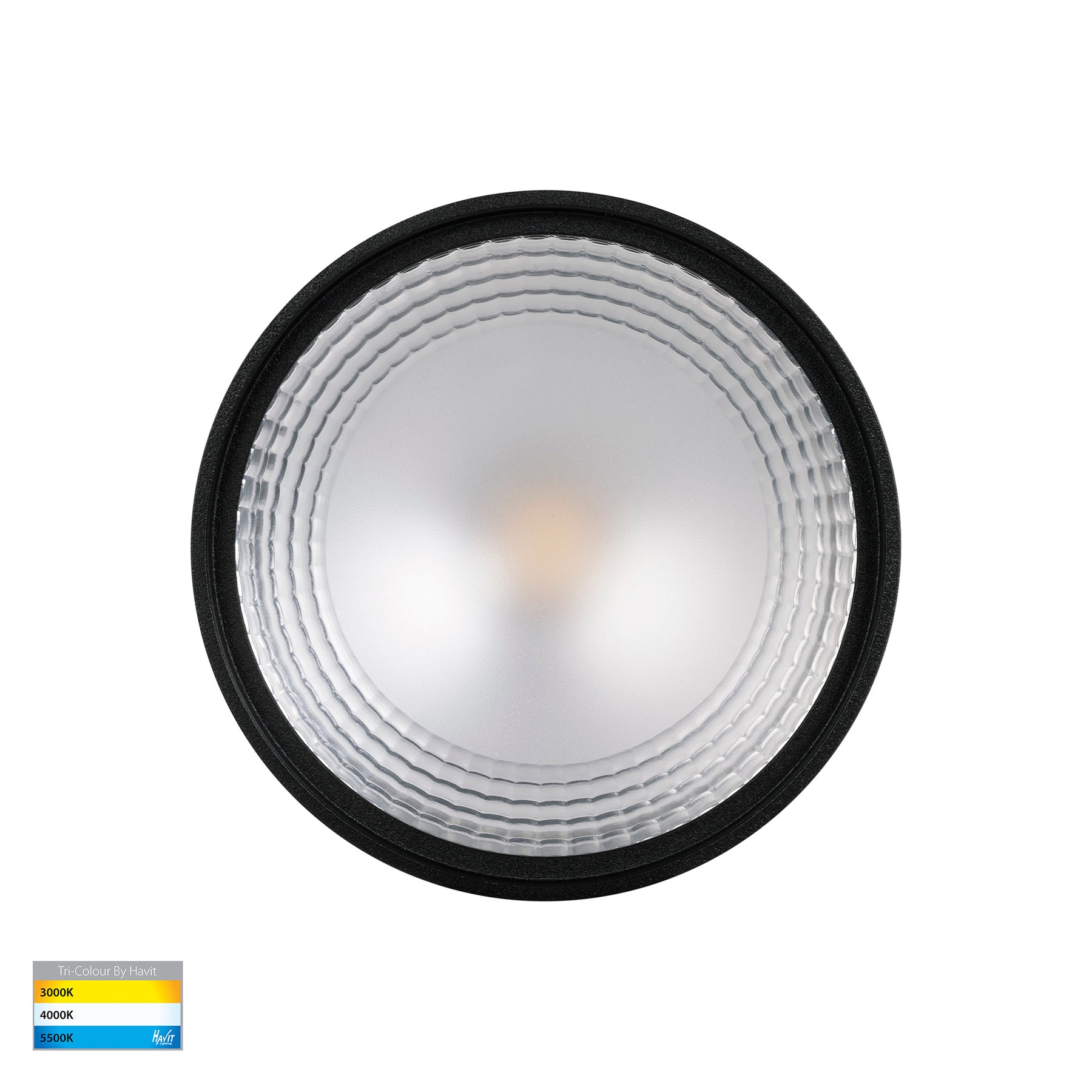 Havit Lighting Nella Black 12w Surface Mounted LED Downlight