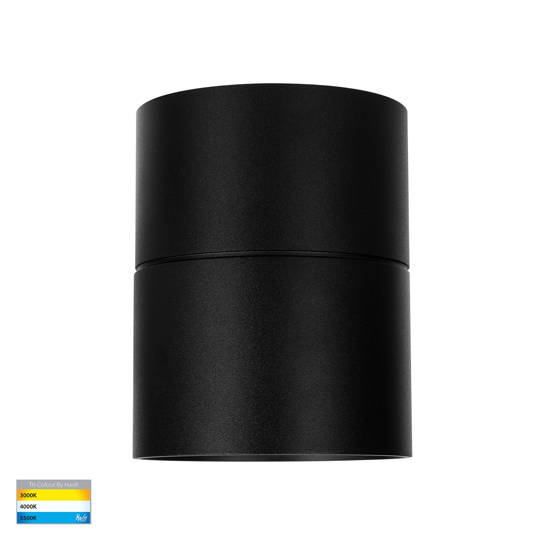 Havit Lighting Nella Black 12w Surface Mounted LED Downlight with Extension