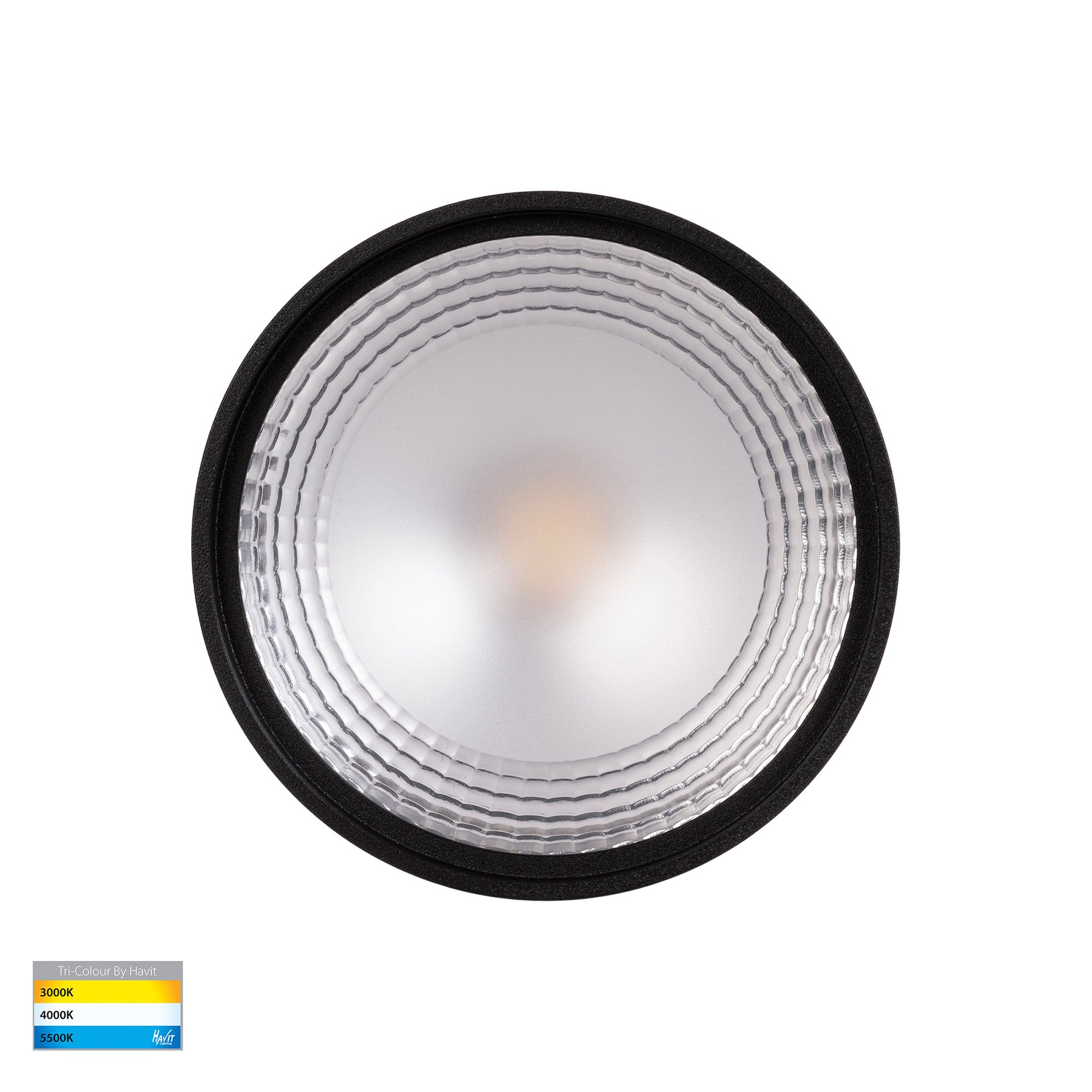Havit Lighting Nella Black 12w Surface Mounted LED Downlight with Extension