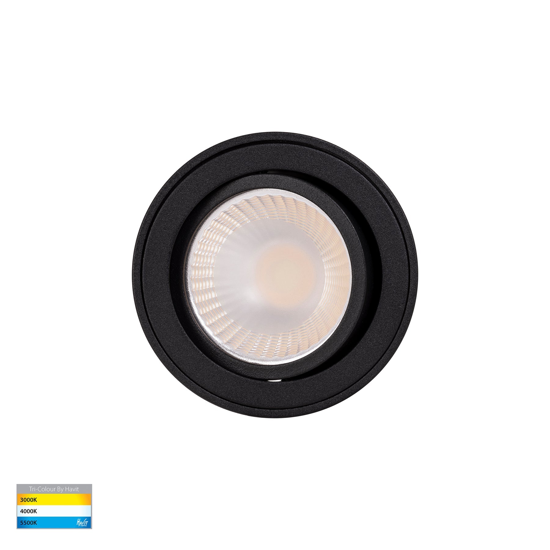Havit Lighting Nella 7w LED Black Adjustable Surface Mounted Downlight