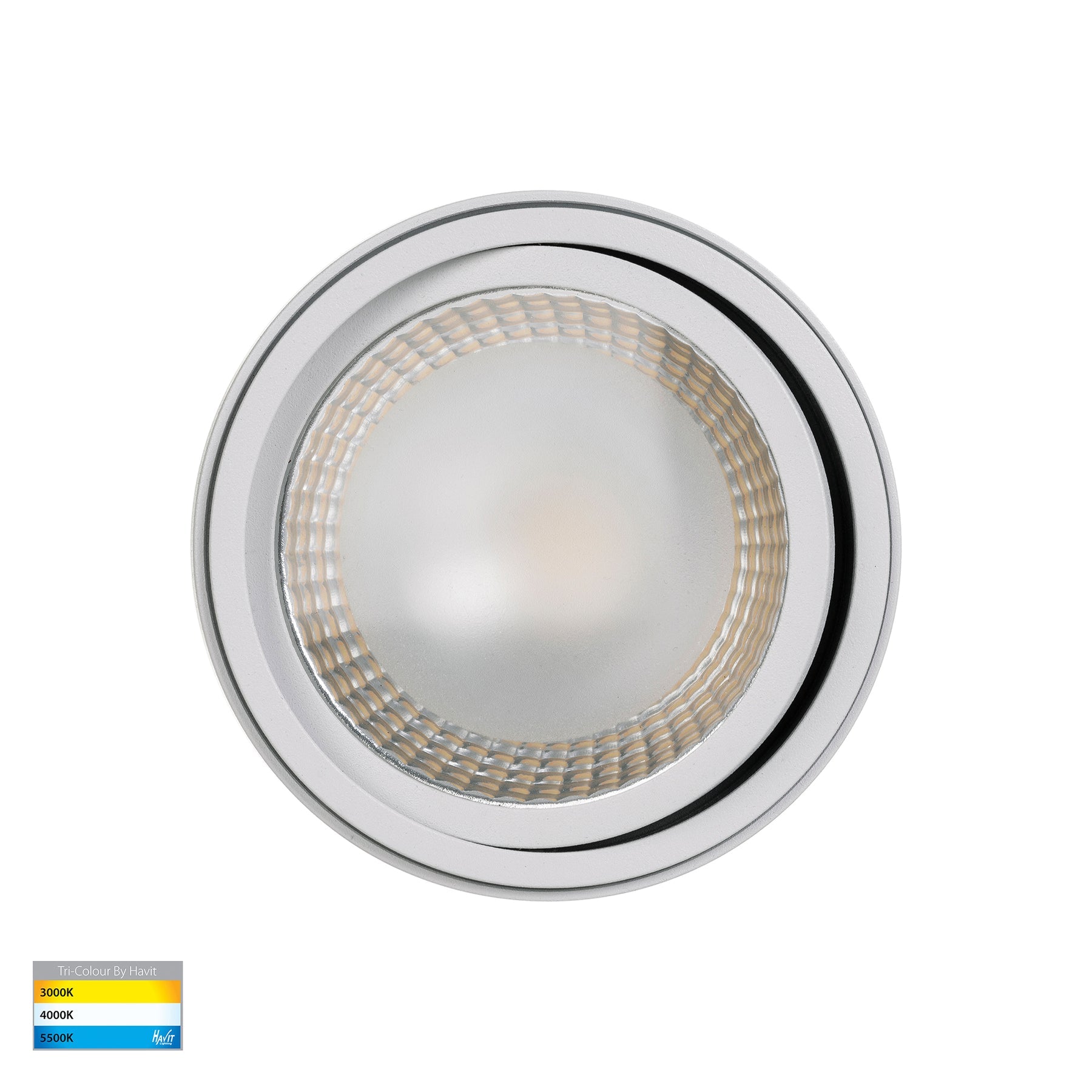 Havit Lighting Nella 12w LED White Adjustable Surface Mounted Downlight
