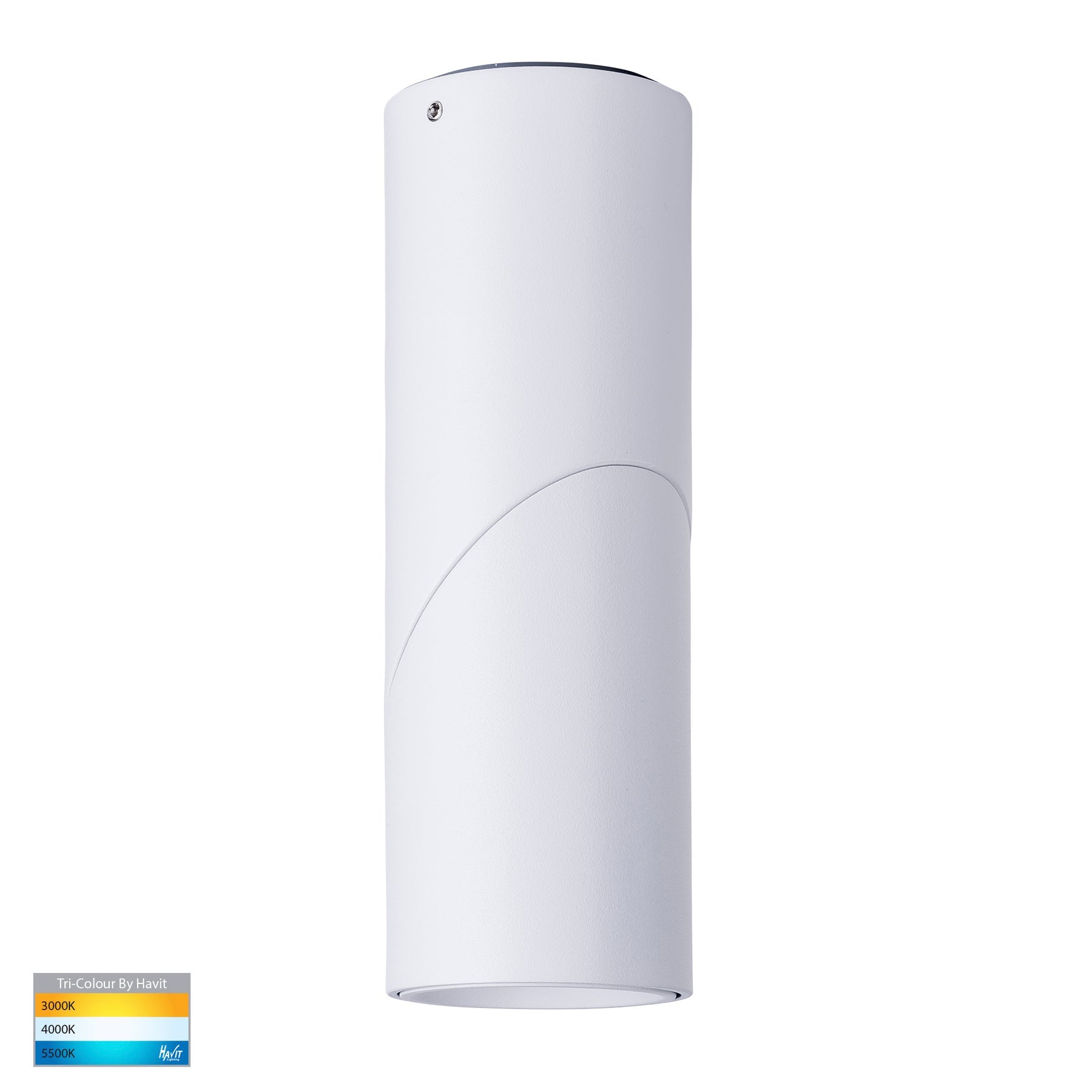 Havit Lighting Nella White 7w Surface Mounted Rotatable LED Downlight