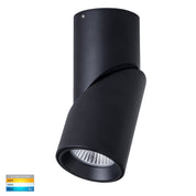 Havit Lighting Nella Black 12w Surface Mounted Rotatable LED Downlight