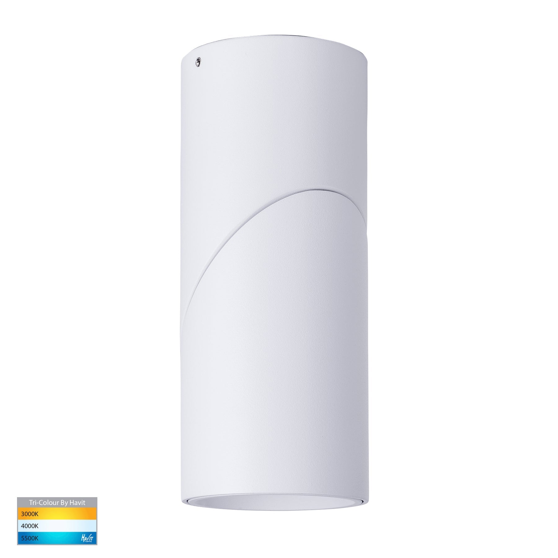 Havit Lighting Nella White 12w Surface Mounted Rotatable LED Downlight