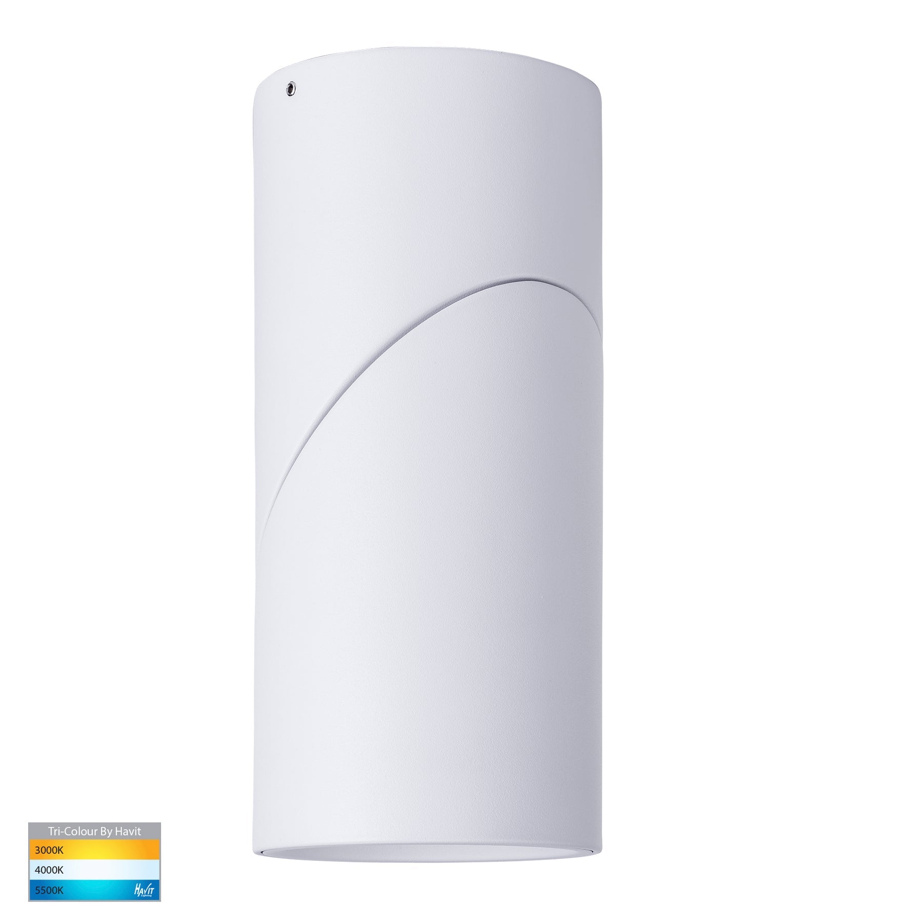 Havit Lighting Nella White 18w Surface Mounted Rotatable LED Downlight