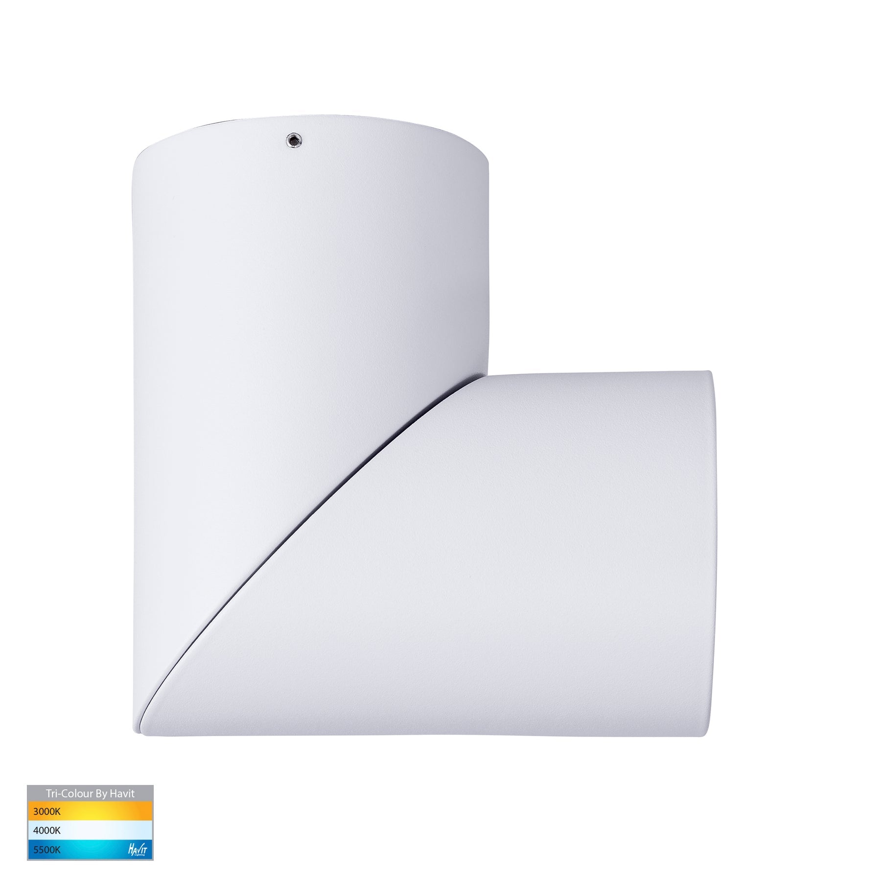 Havit Lighting Nella White 18w Surface Mounted Rotatable LED Downlight