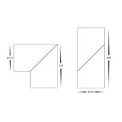 Havit Lighting Nella White 24w Surface Mounted Rotatable LED Downlight