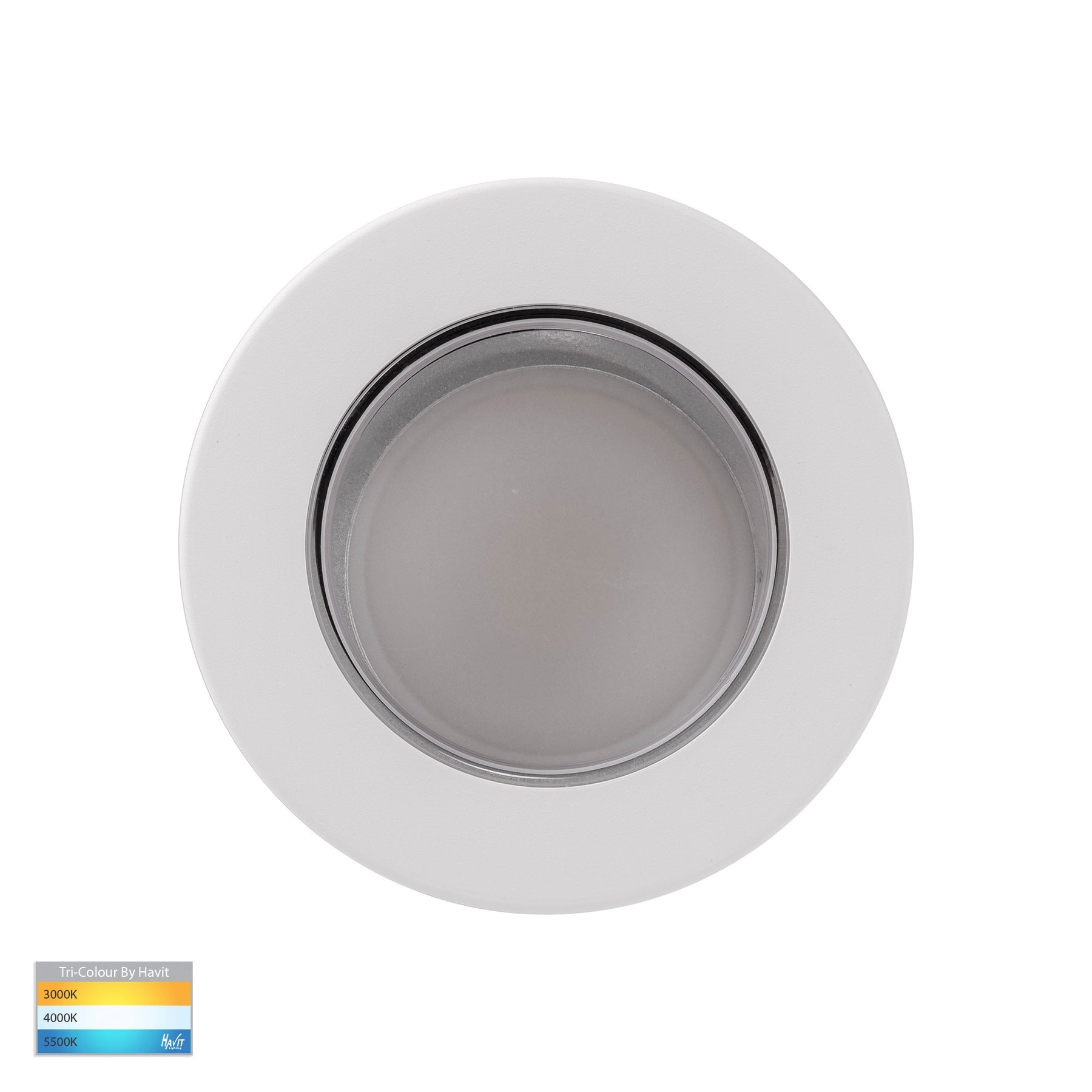 Havit Lighting Lexan White 9in1 Surface Mounted GU10 LED Downlight