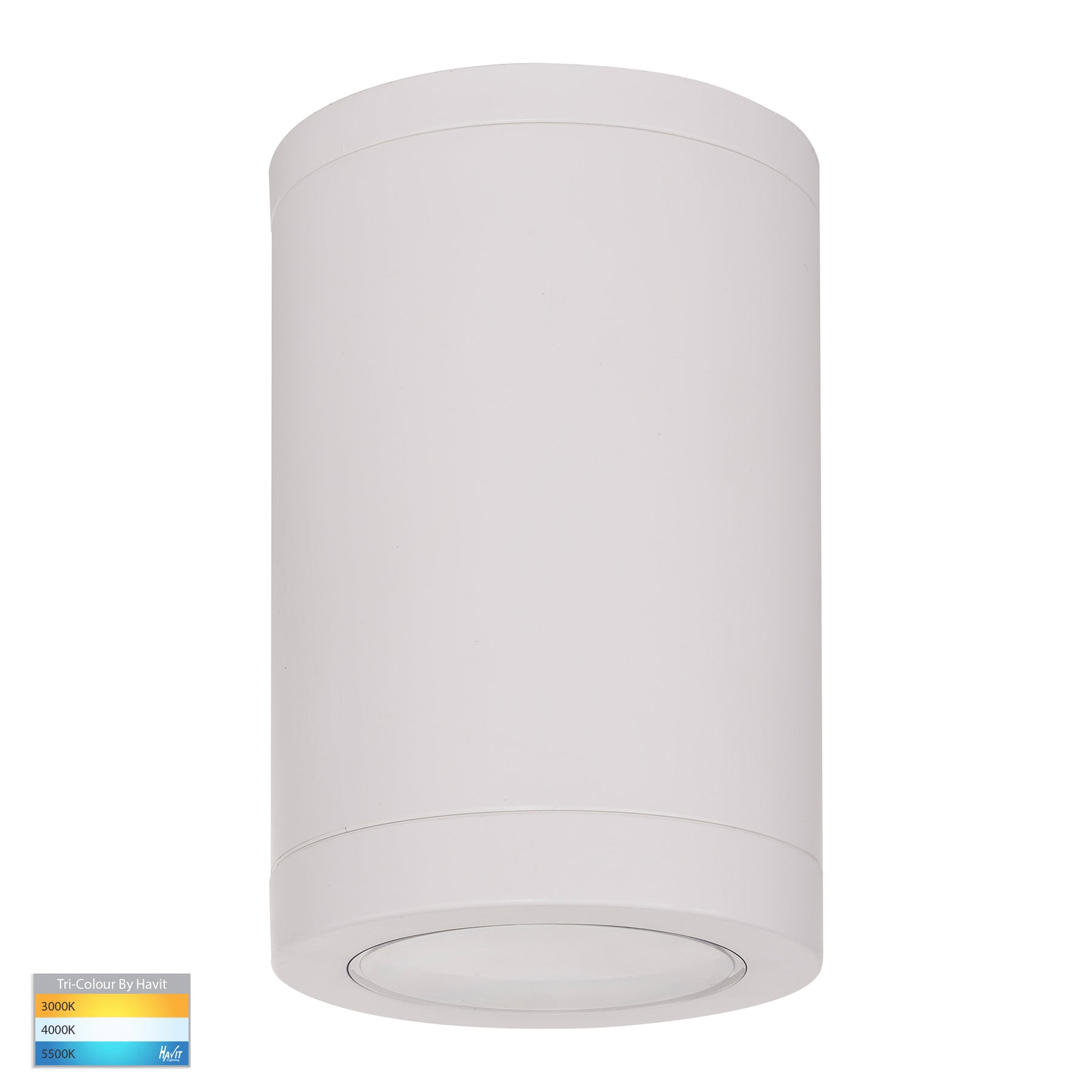Havit Lighting Lexan White 9in1 Surface Mounted GU10 LED Downlight