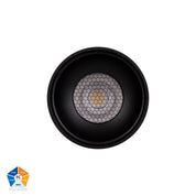 Havit Lighting Nella Black 7w Surface Mounted LED Downlight