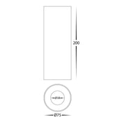 Havit Lighting Nella White 7w Surface Mounted LED Downlight