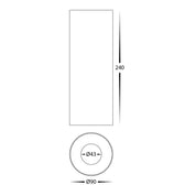 Havit Lighting Nella White 12w Surface Mounted LED Downlight