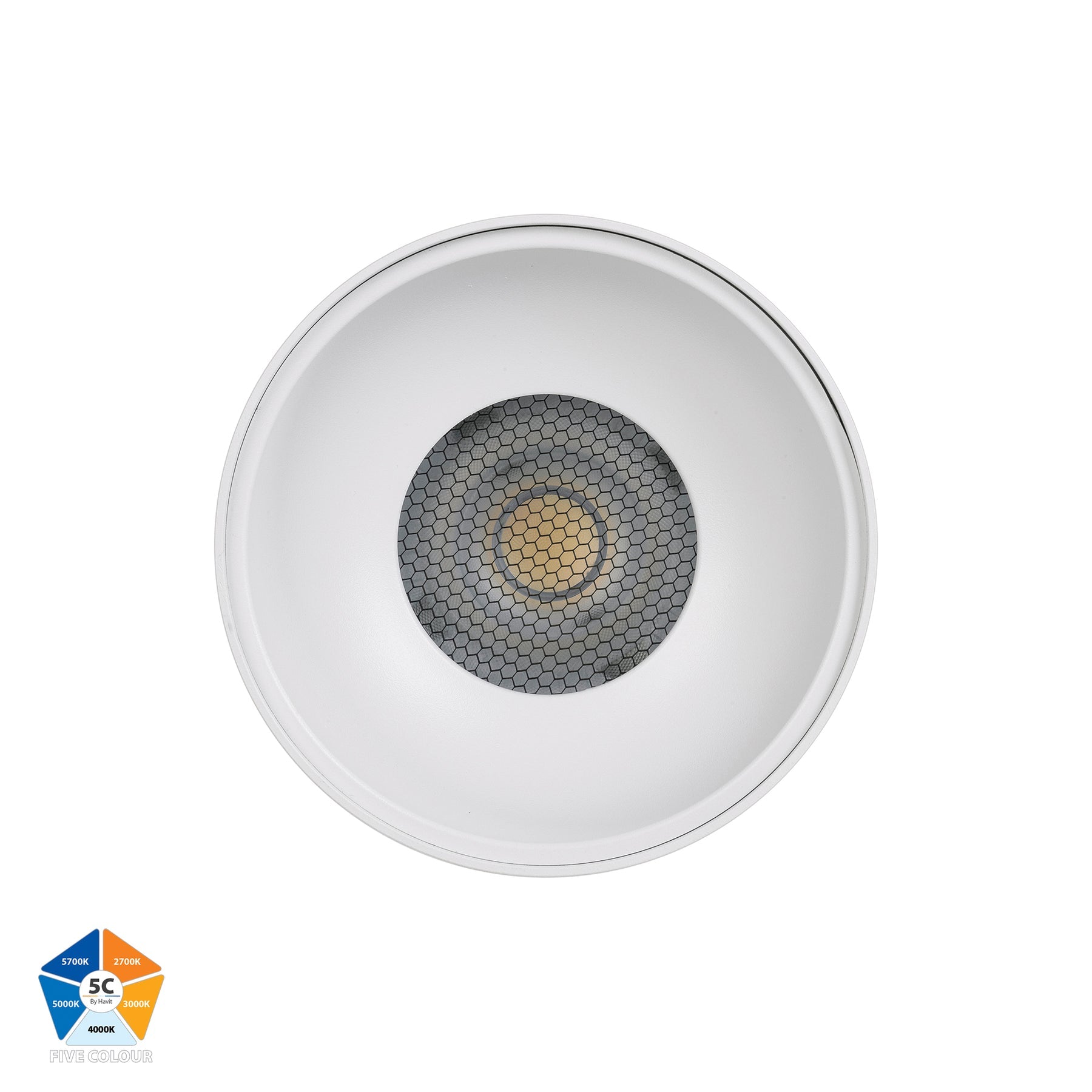 Havit Lighting Nella White 12w Surface Mounted LED Downlight