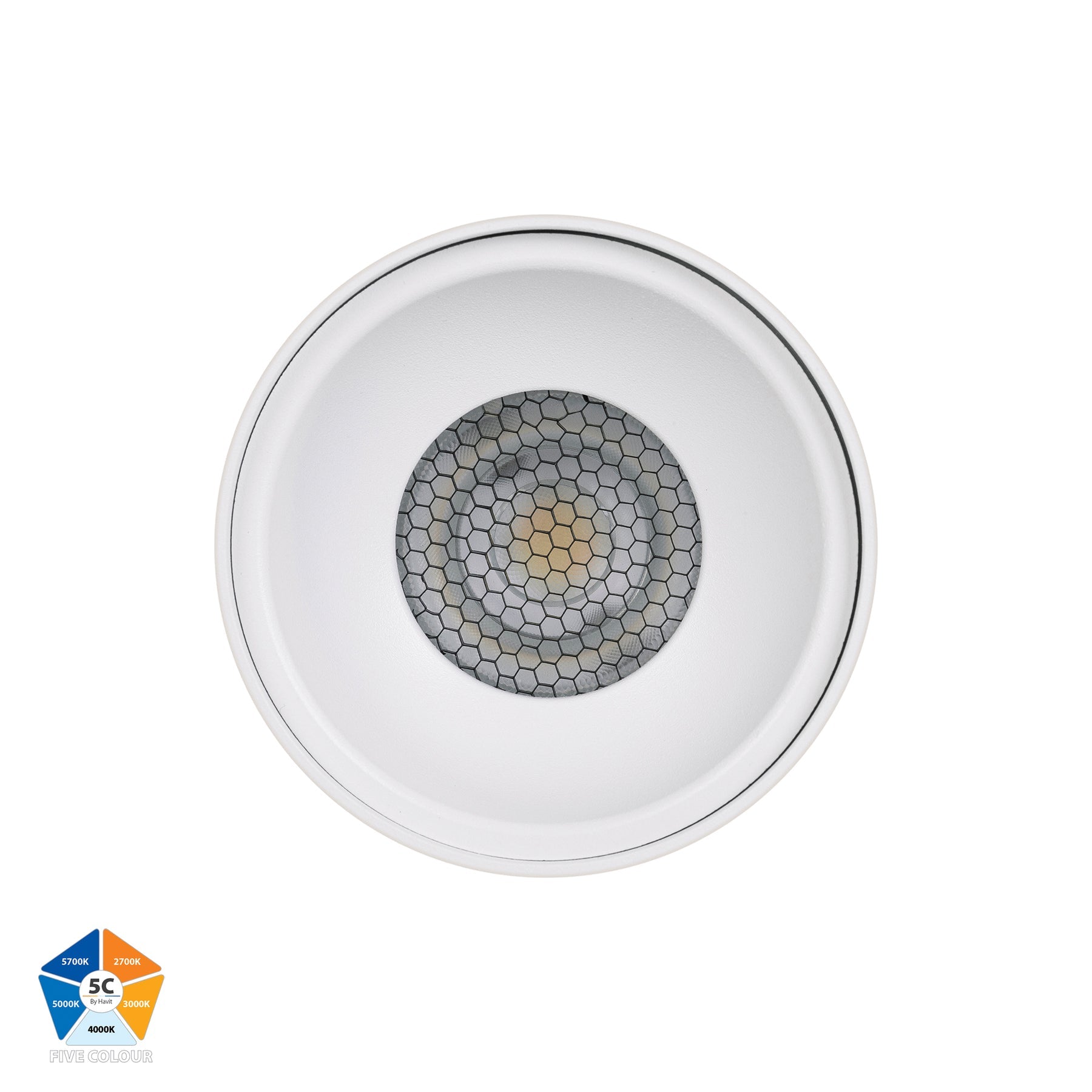 Havit Lighting Nella White 12w Surface Mounted LED Downlight