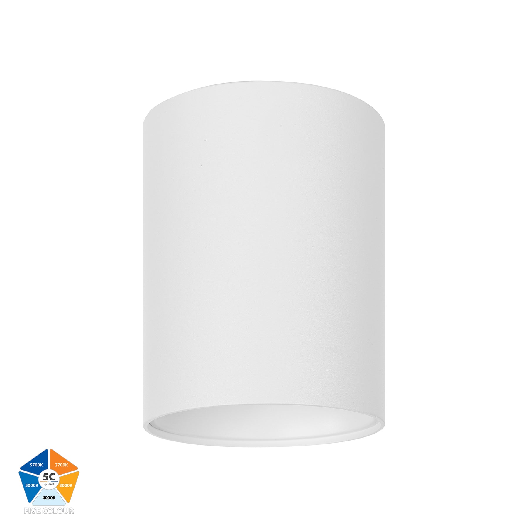 Havit Lighting Nella White 18w Surface Mounted LED Downlight