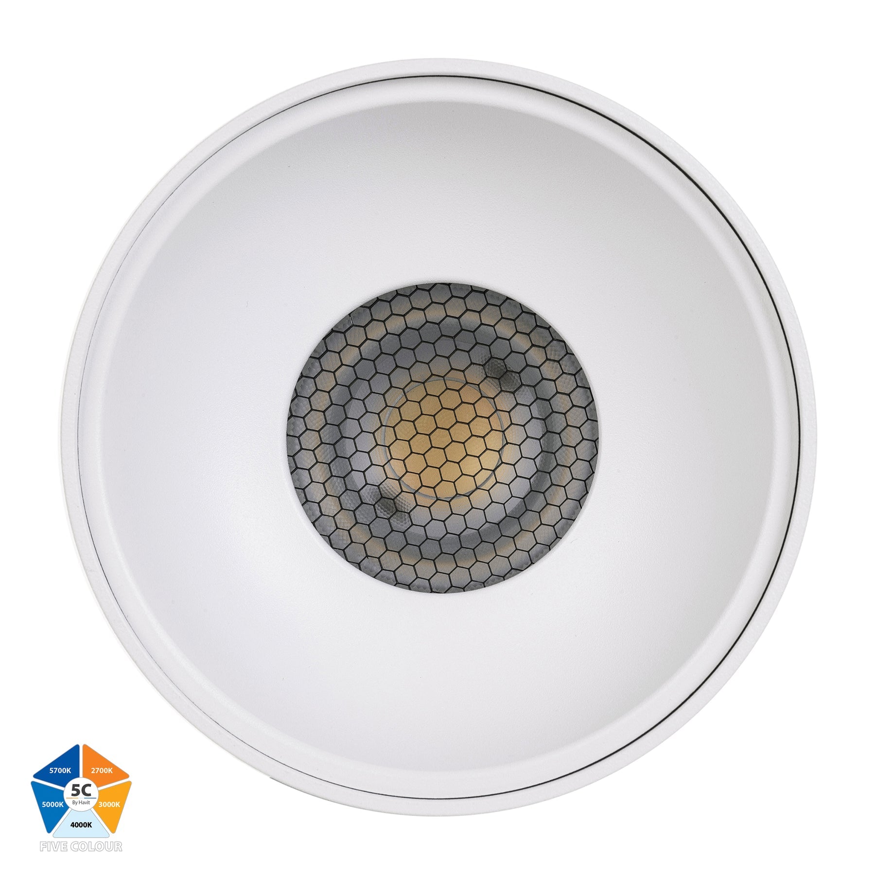 Havit Lighting Nella White 24w Surface Mounted LED Downlight