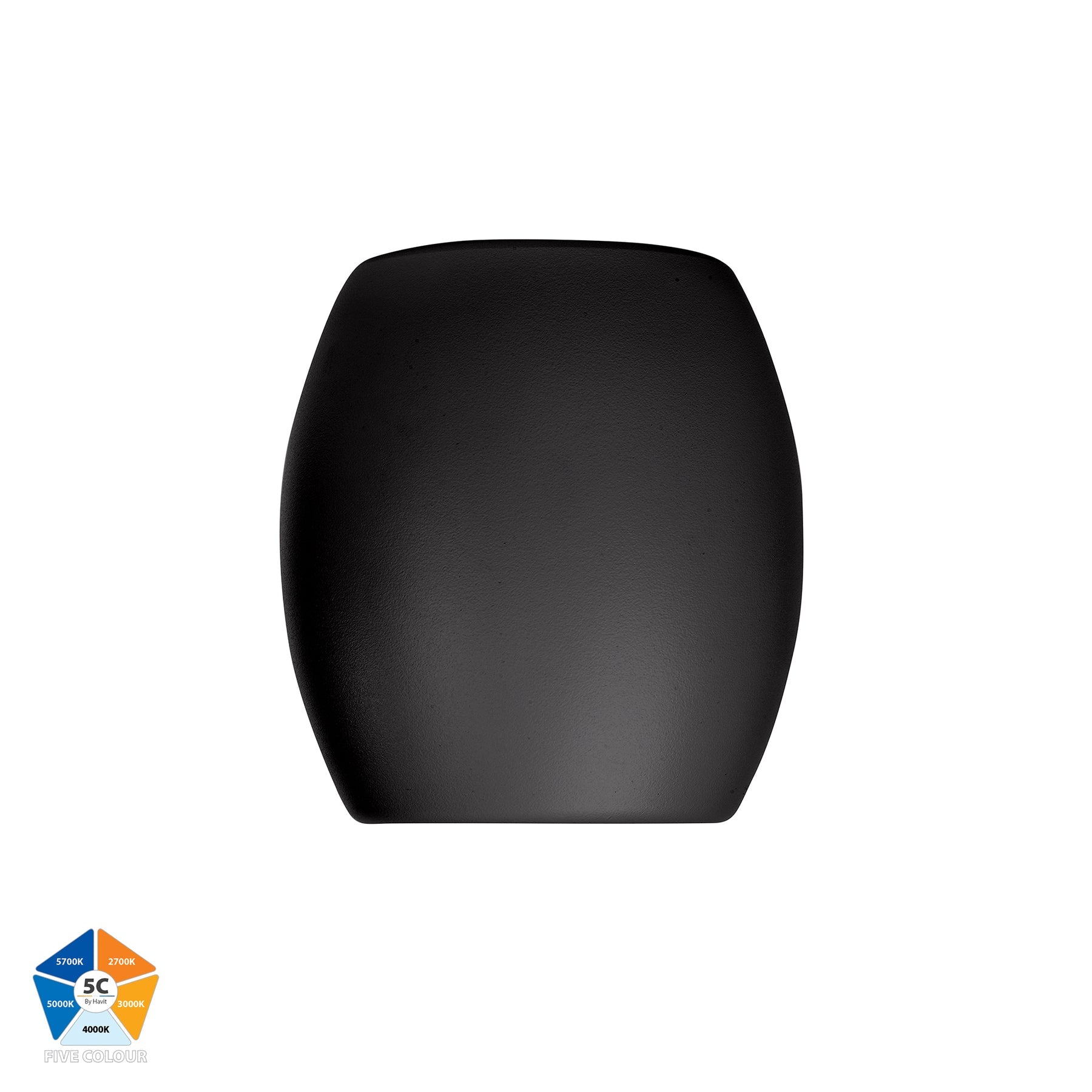 Havit Lighting Nella Black 7w Surface Mounted LED Downlight